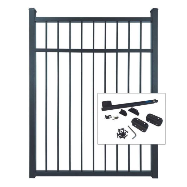 harmony-54in-fence-gate-kit-black