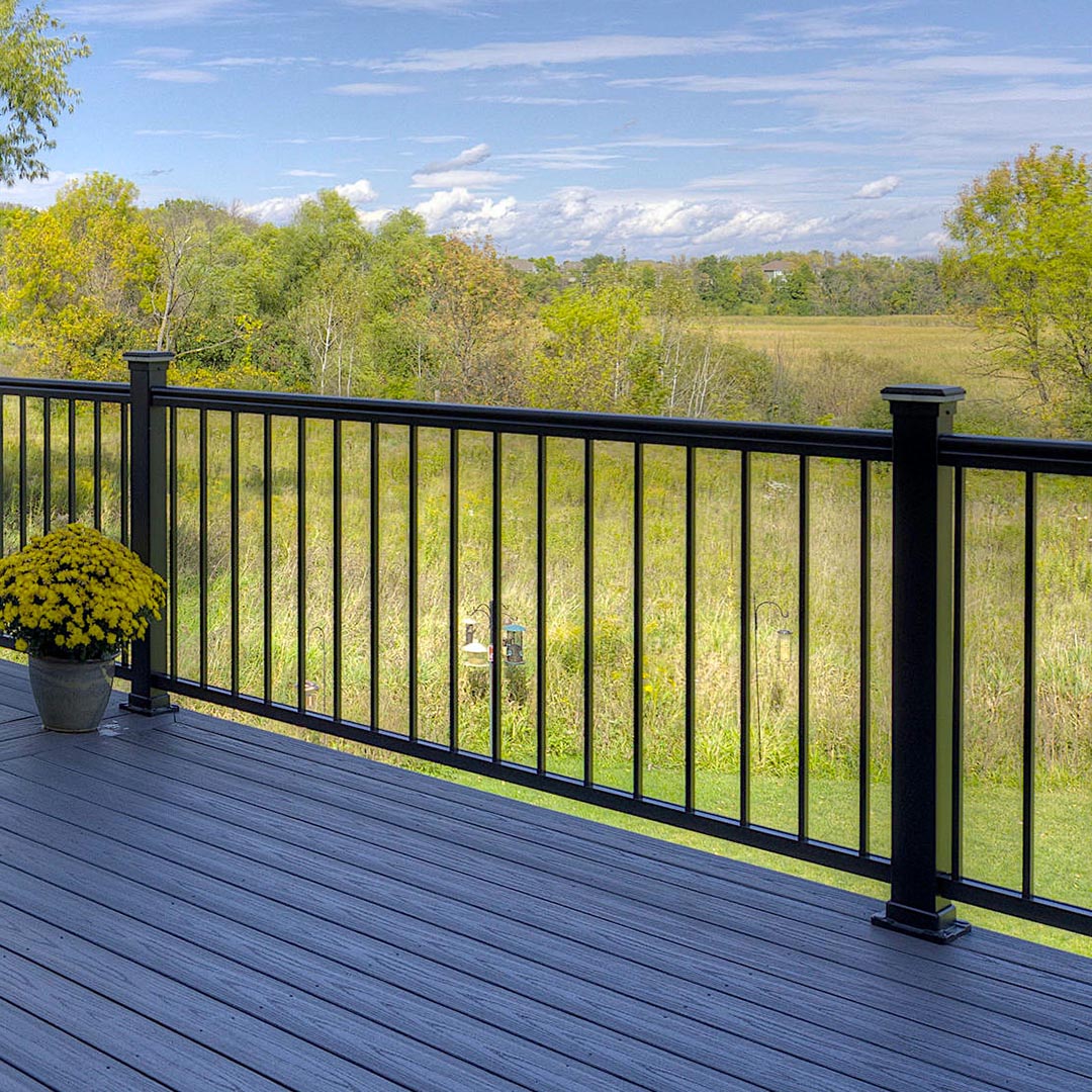 Harmony Railing® 36 in H x 8 ft W Baluster Railing Deck Panel Kit with
