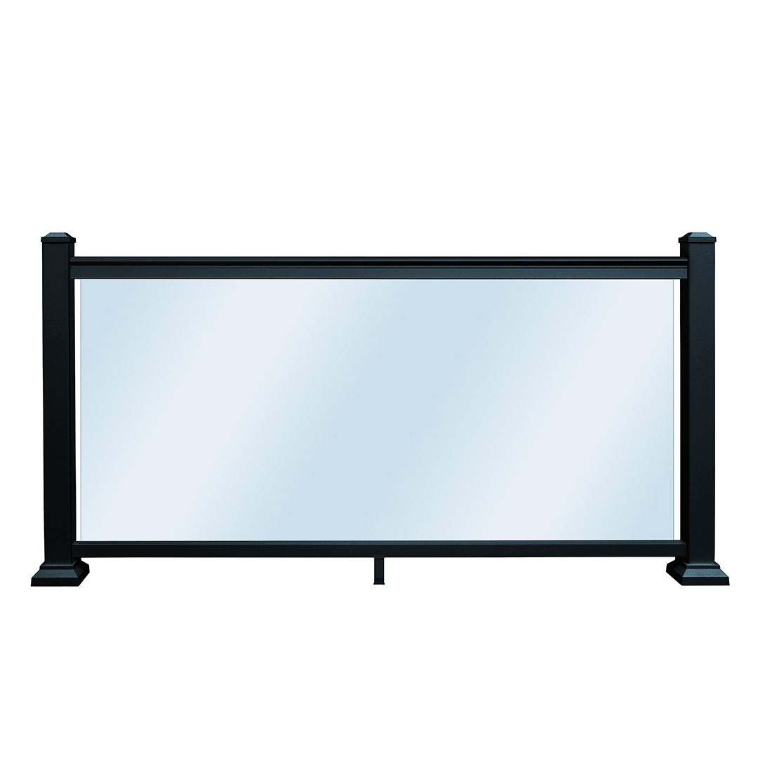 Harmony Railing® 6ft Glass Panel Frame Kit Deck+Railing